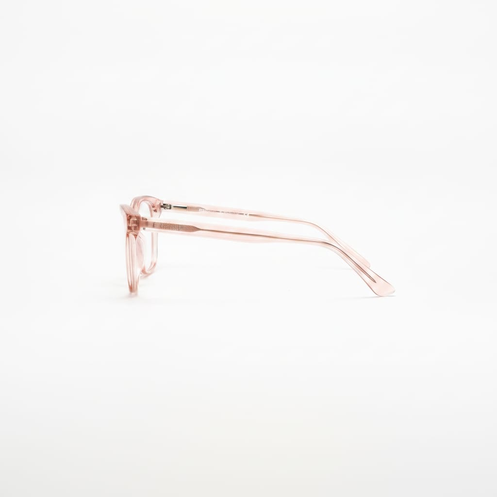 Transparent pink eyeglasses - Pink
