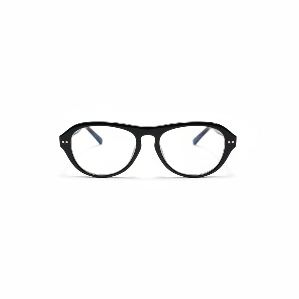 Occhiali uomo con filtro blu  trendy - Nero