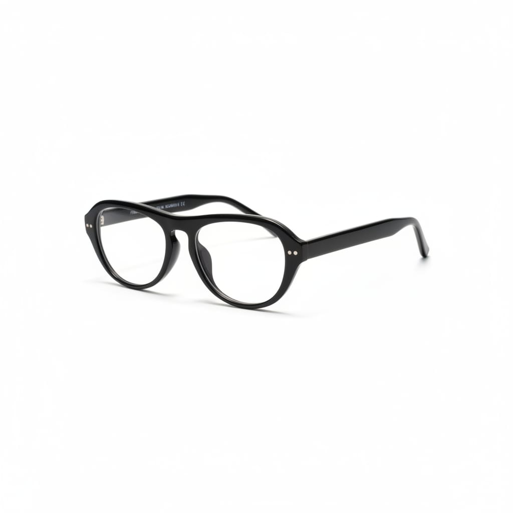 Men's Blue Light Filter Glasses Trendy - Black
