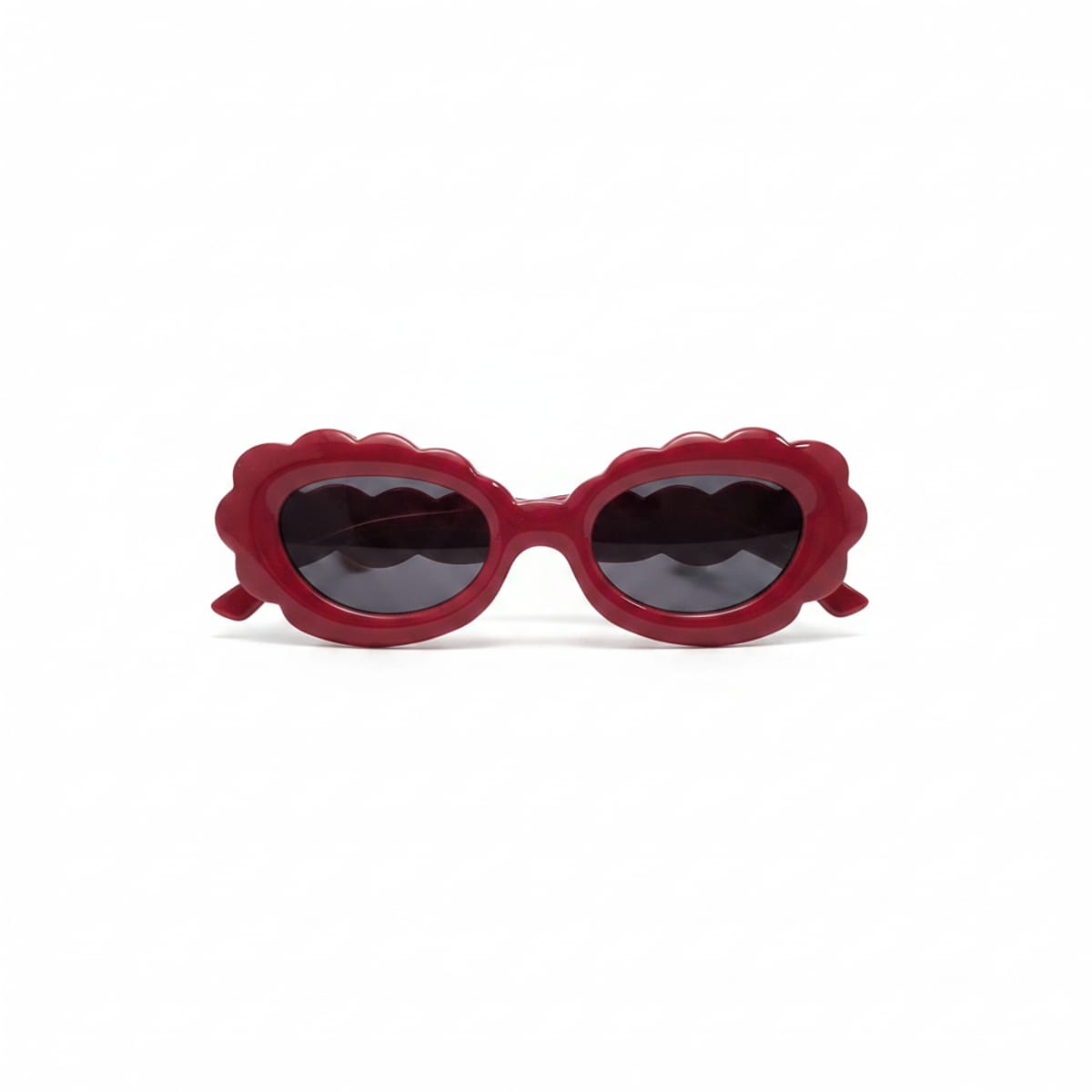 Occhiali sole bambina a forma di nuvoletta - Bordeaux