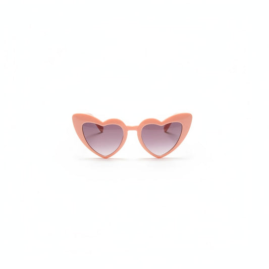 Heart-shaped glasses for girls - Pink