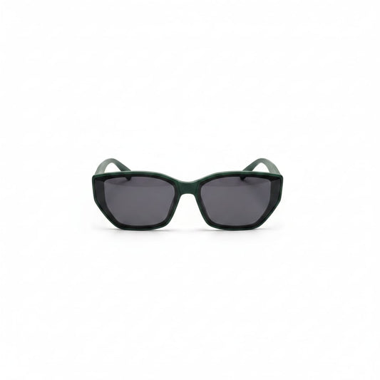 Square Matte Glasses for Kids - Green