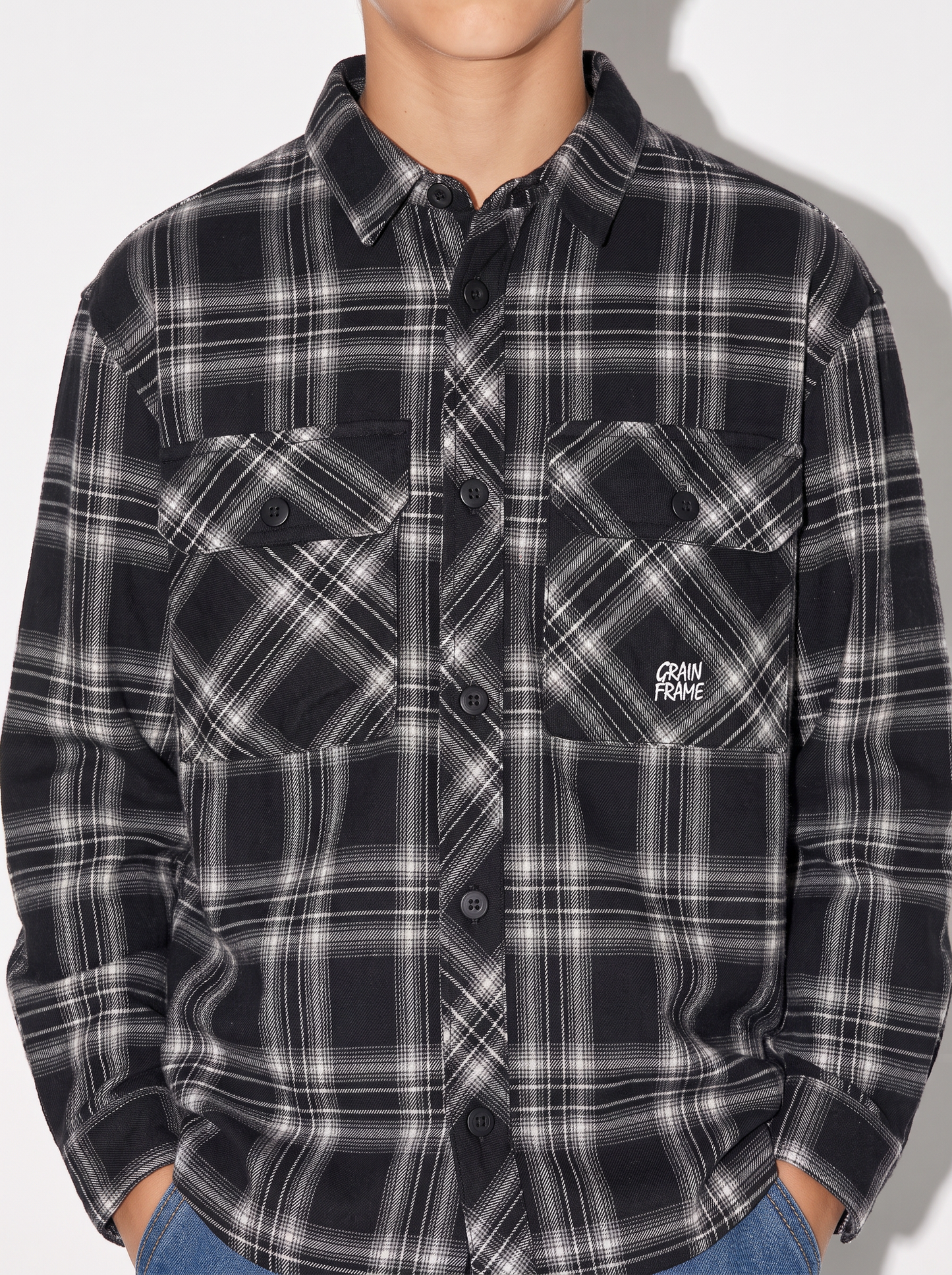 Camicia di flanella a quadri street style - Quadri