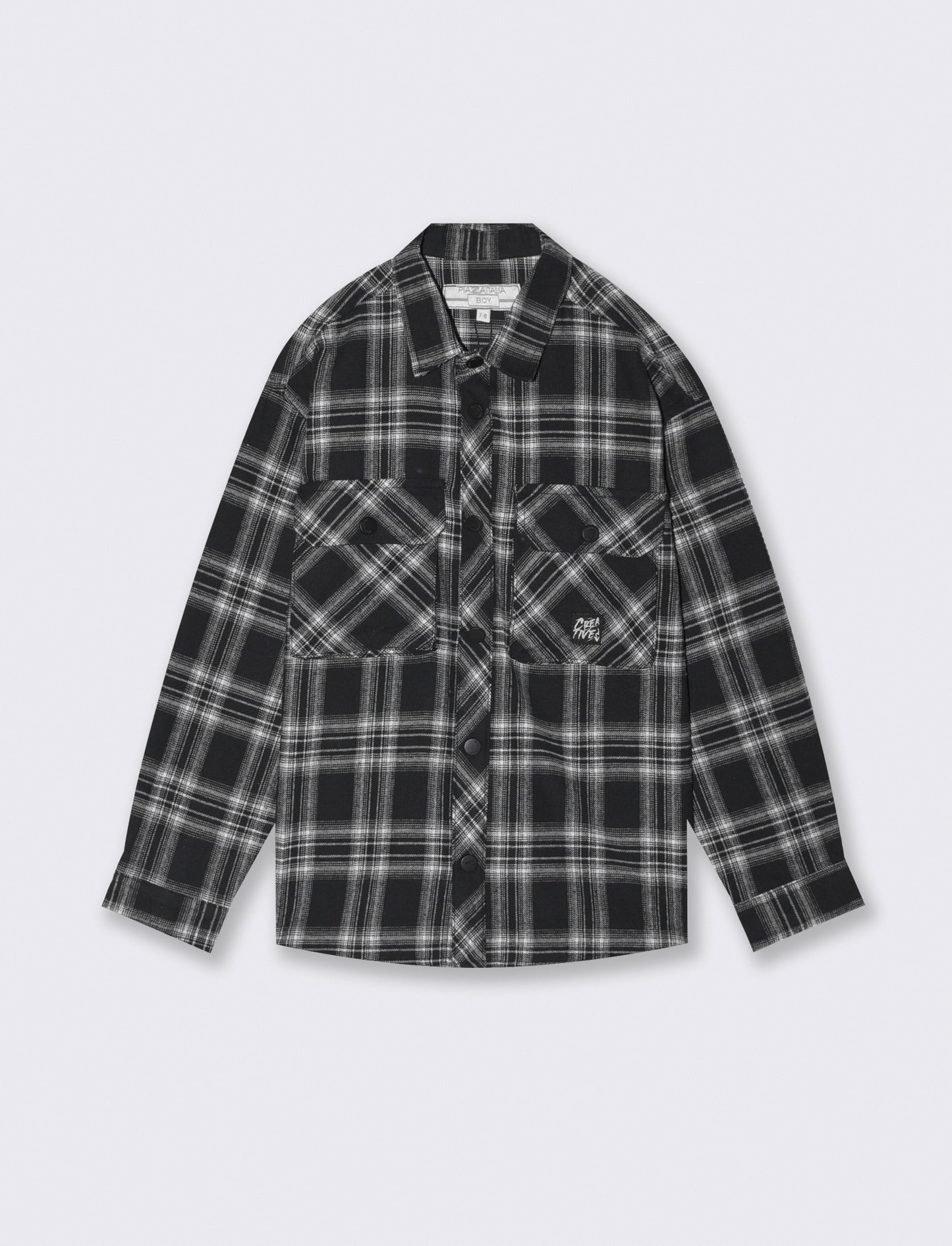 Camicia di flanella a quadri street style - Quadri