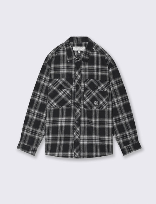 Camicia di flanella a quadri street style - Quadri