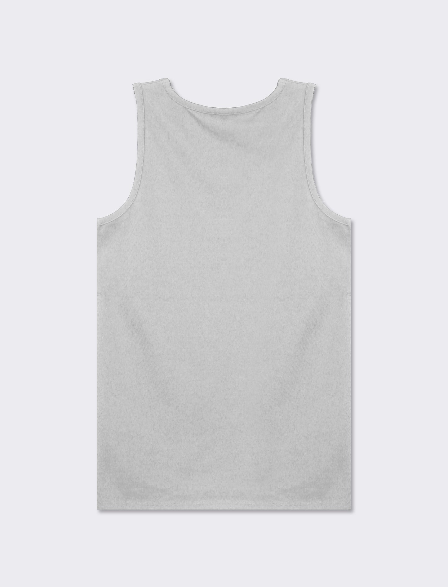 Cotton Stretch Slim Fit Tank Top - Grey