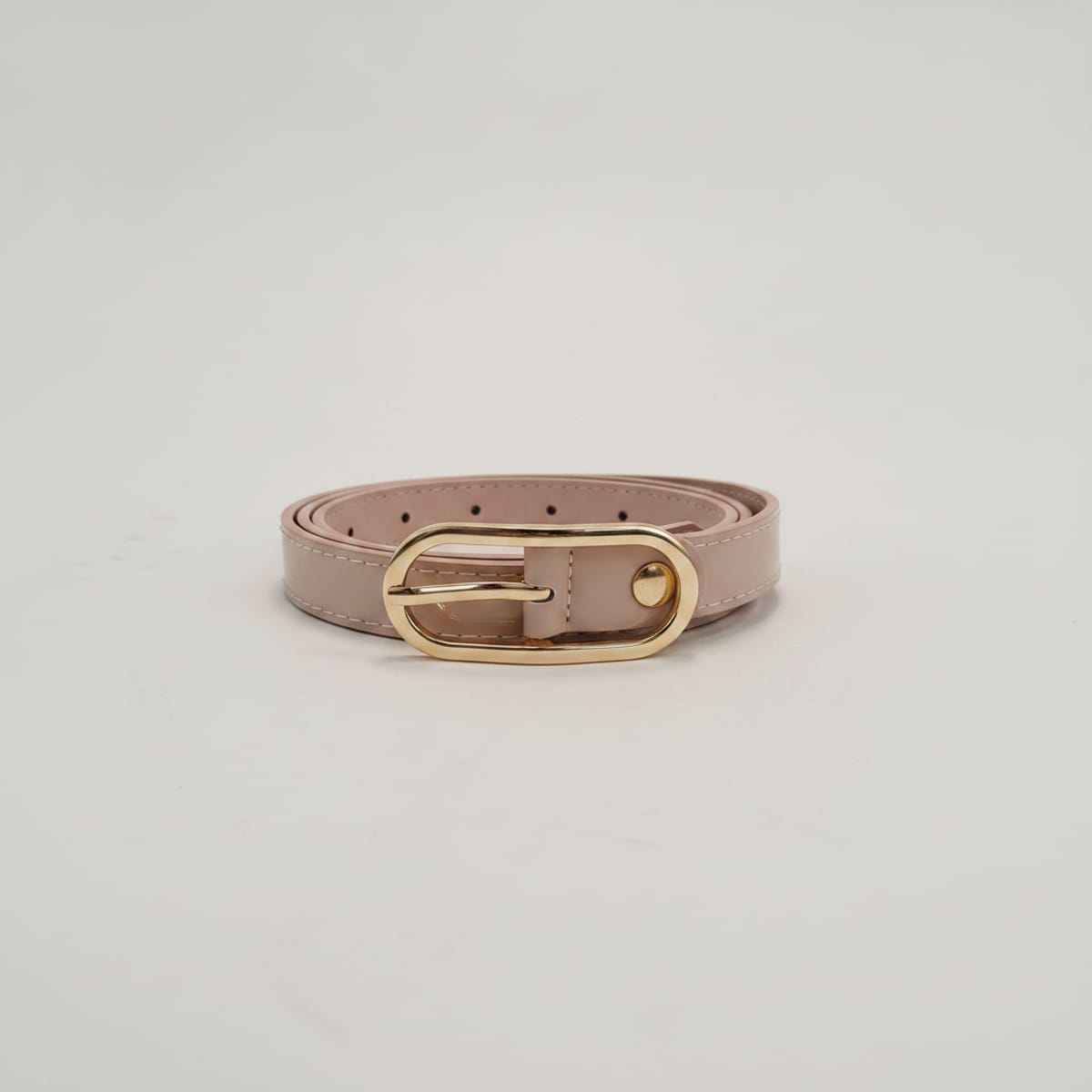 Thin patent belt h 2 cm - Pink