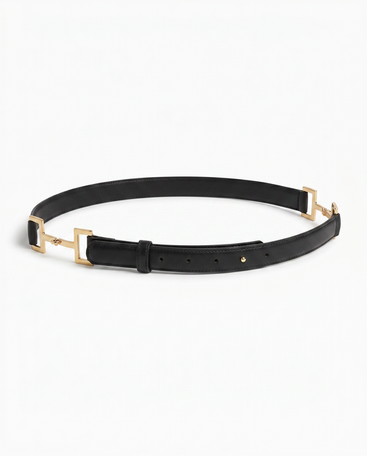 Cintura doppio ganci h 2 cm - Oro