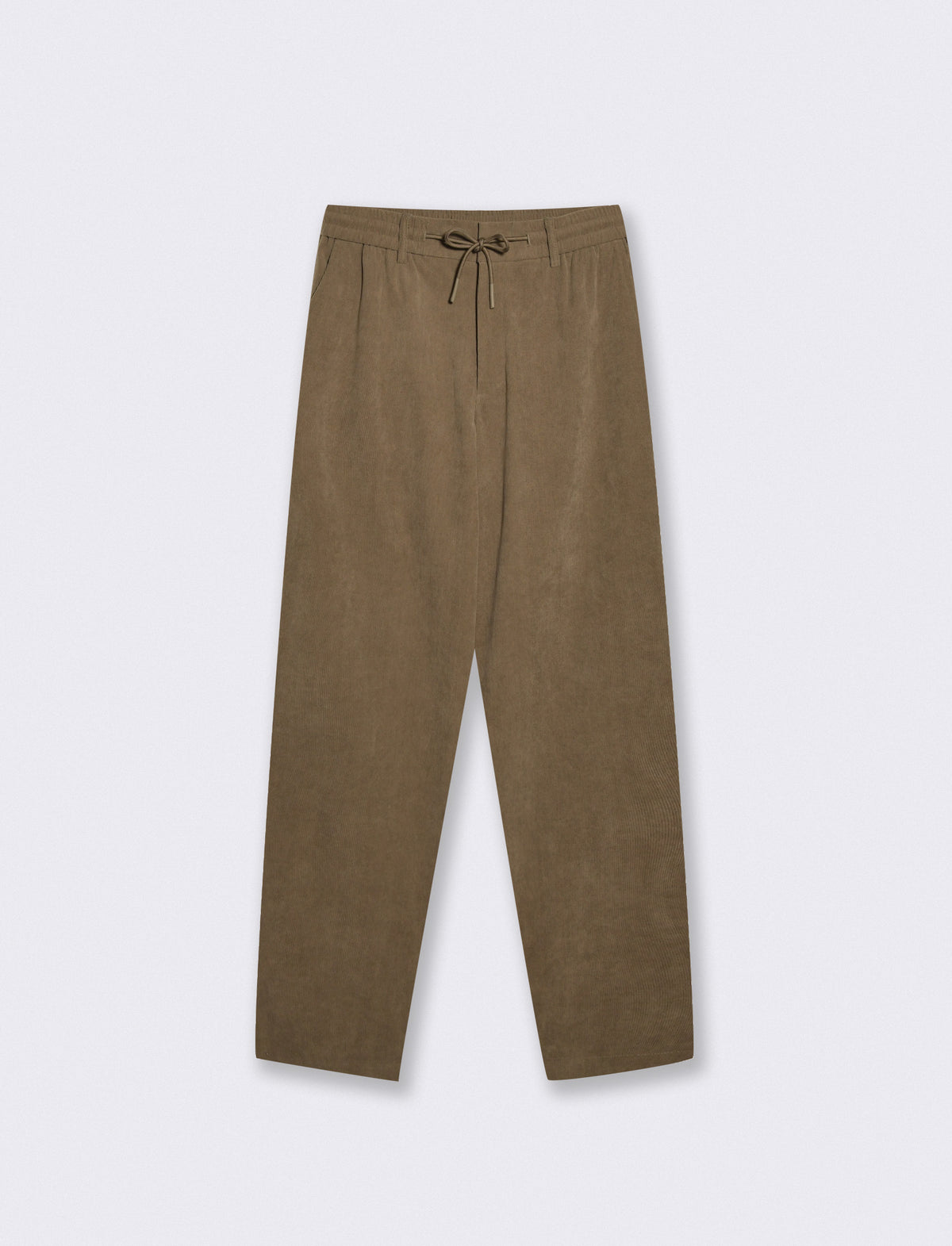 Easy Formal Fit Velvet Jogger Pants for Men - Brown