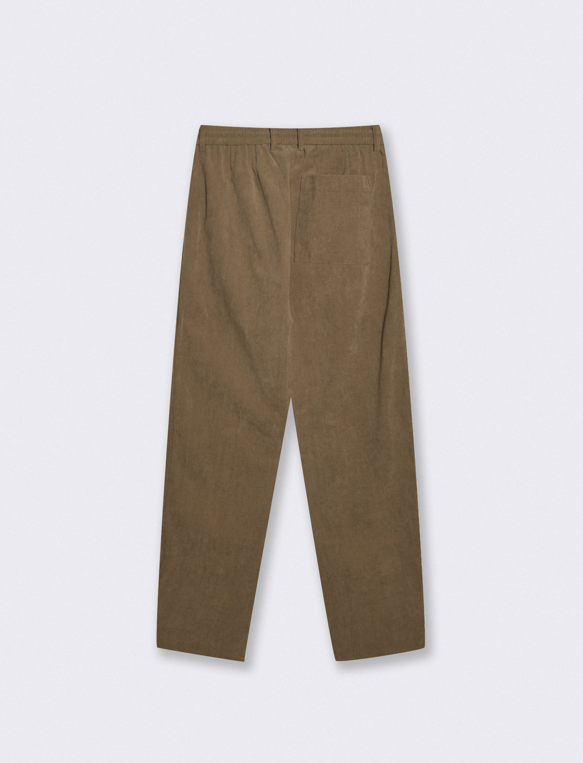 Easy Formal Fit Velvet Jogger Pants for Men - Brown