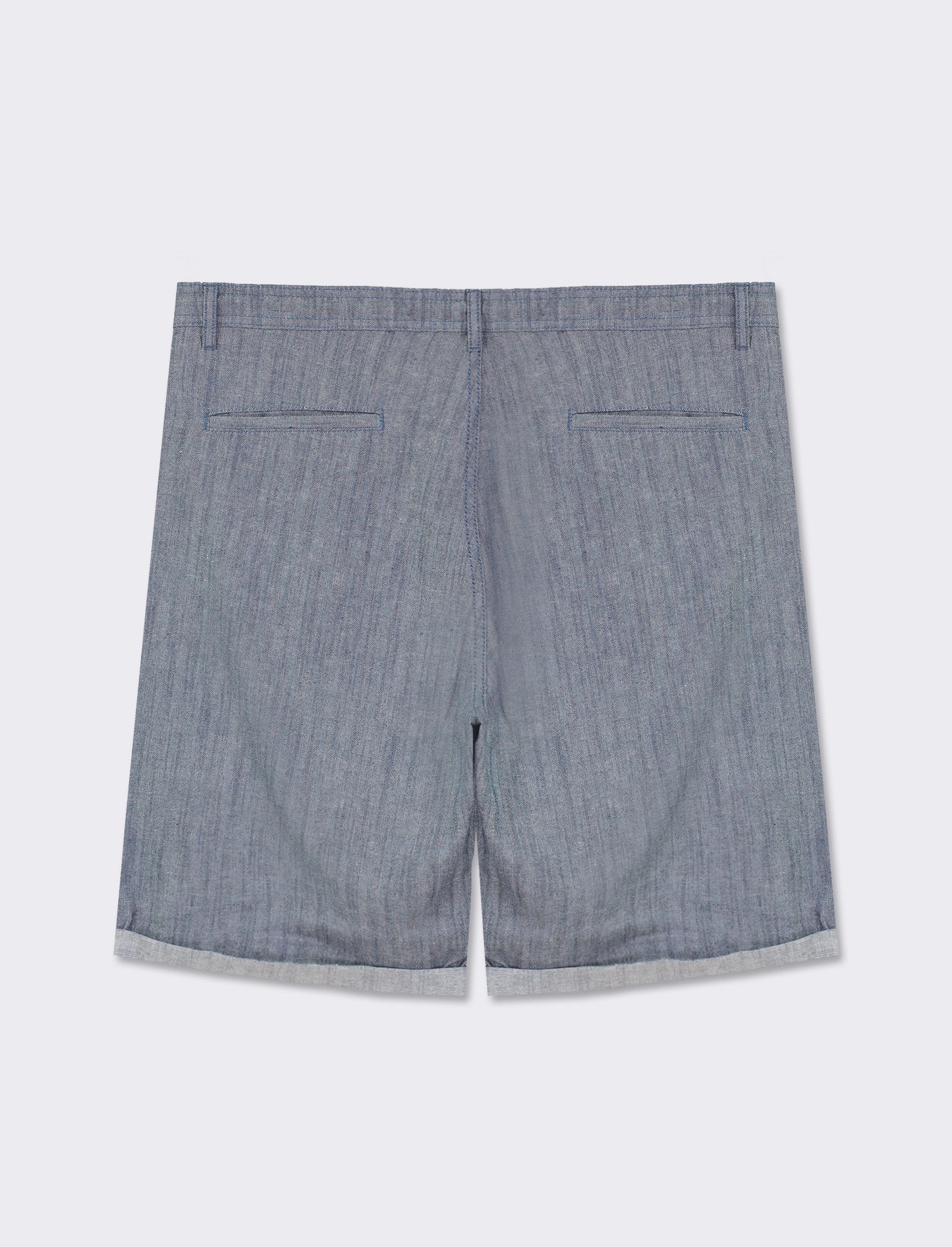 Bermuda chino jogger effetto denim - Denim