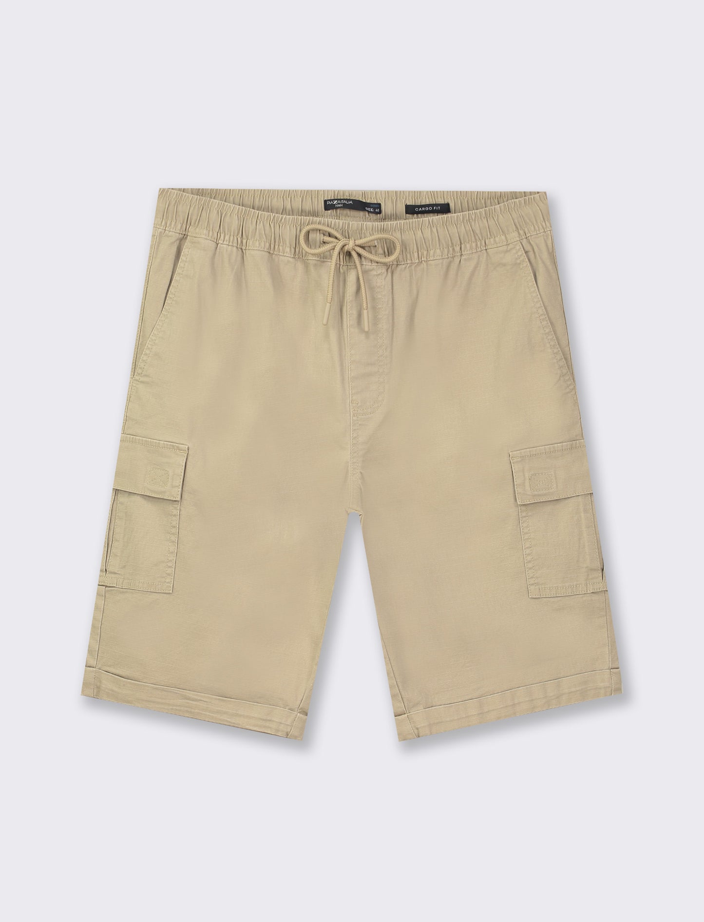 Bermuda jogger cargo fit - Beige