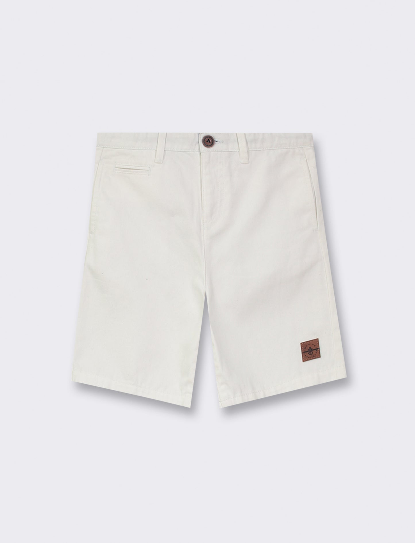 Cotton Bermuda Shorts in Various Colors - Versatile for All Occasions - White