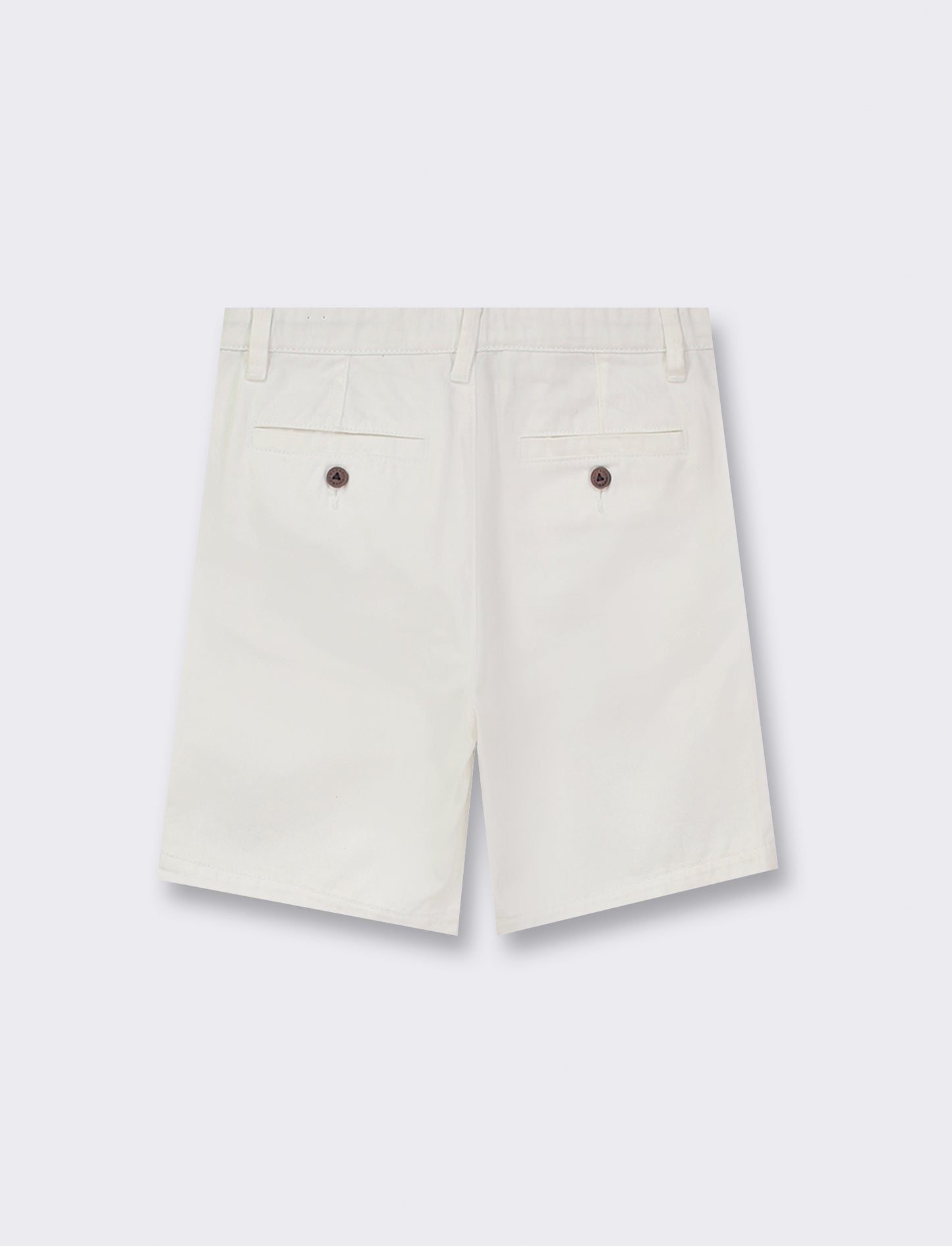 Cotton Bermuda Shorts in Various Colors - Versatile for All Occasions - White