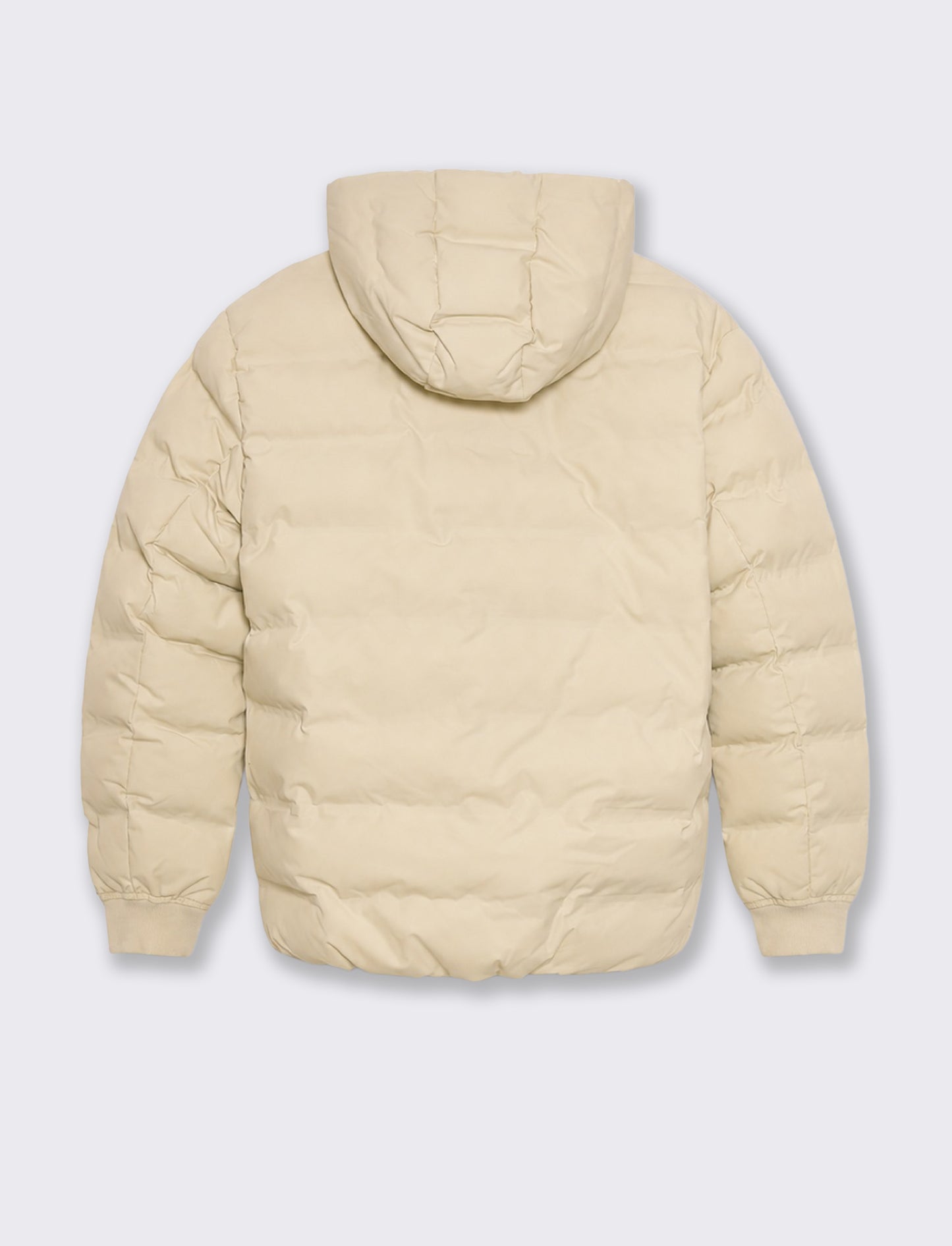 Men's down jacket with hood - Grey