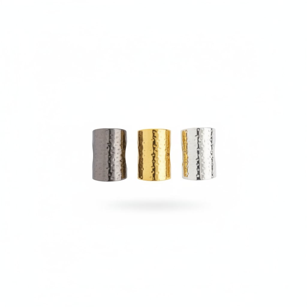 Adjustable Hammered Rings - Multicolor