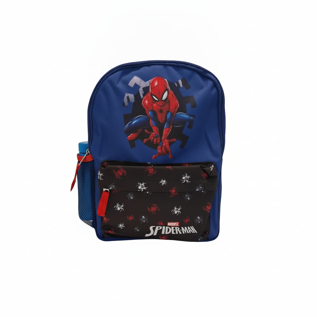 Zaino bambino Spiderman e Pokémon - Blu