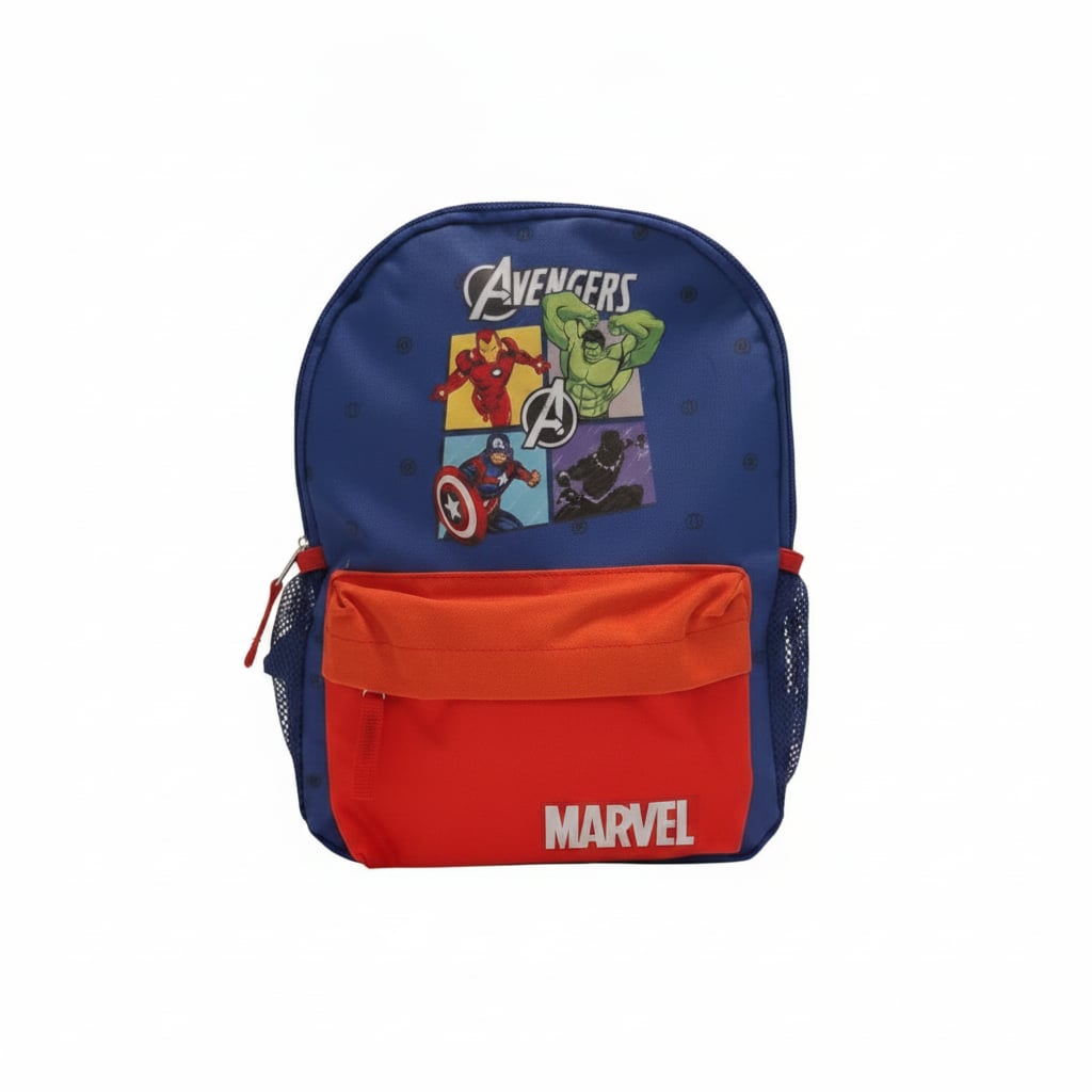 Spiderman and Pokémon Children's Backpack - Red