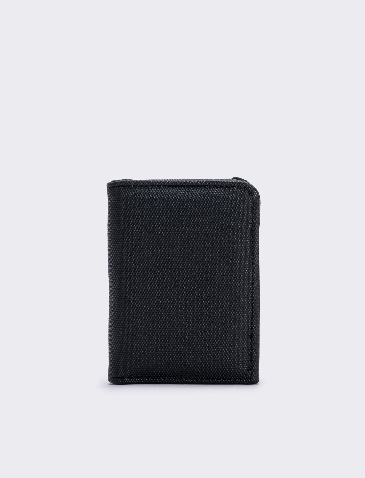 Portacarte uomo rigato effetto gommato - Nero