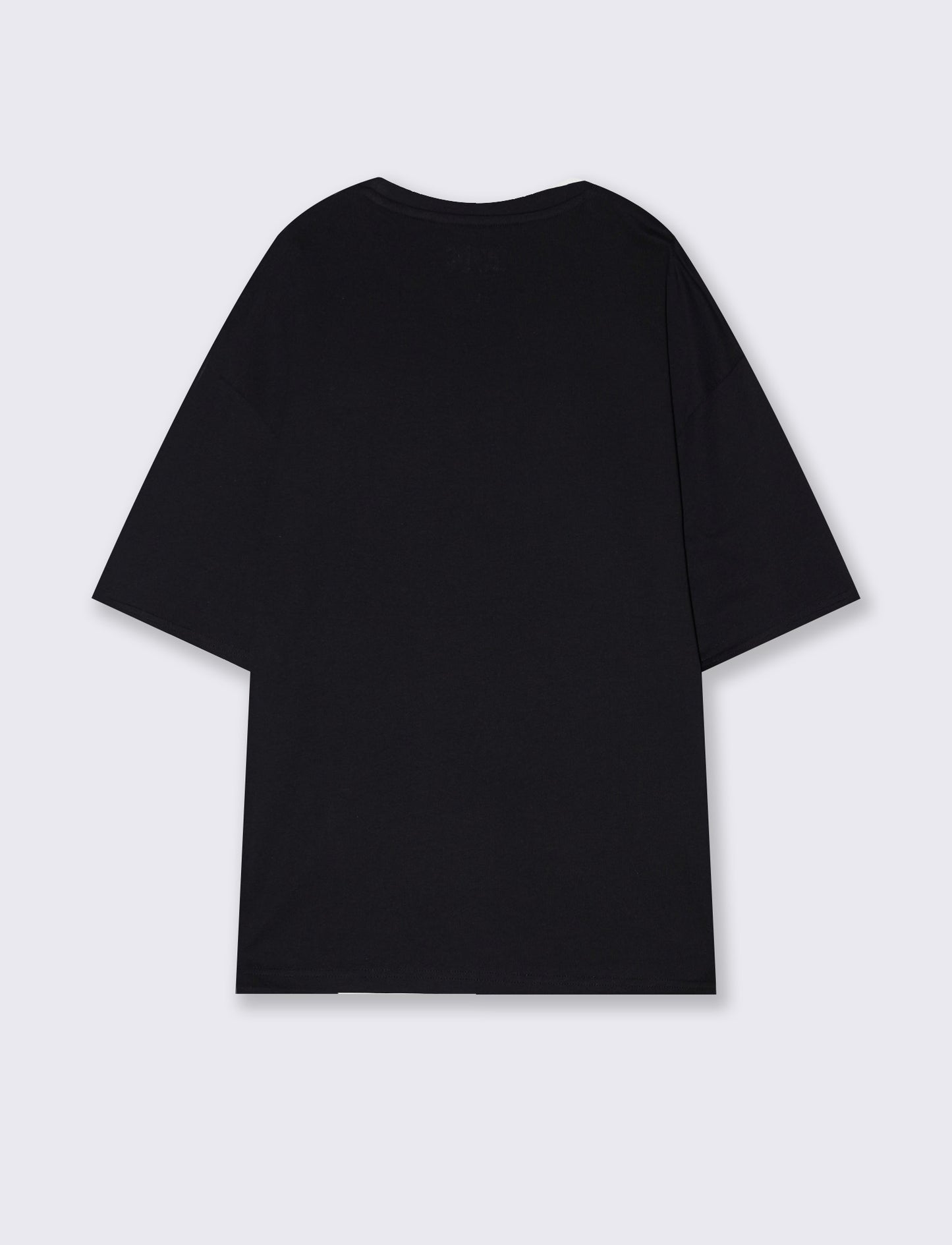 T-SHIRT STAMPA AC DC - Nero
