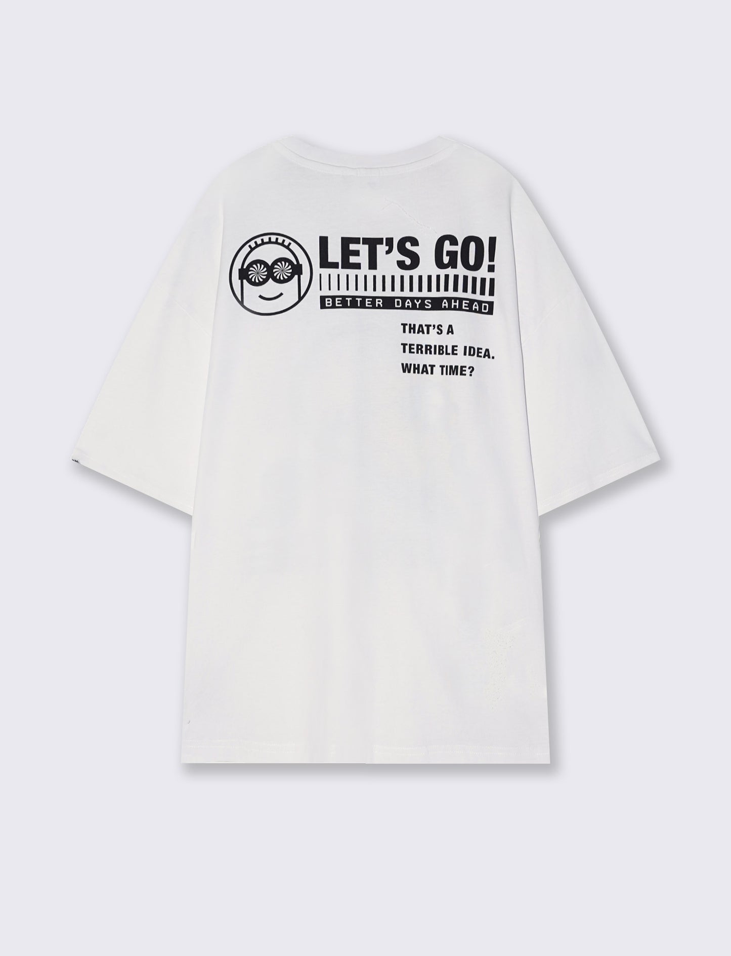 T-SHIRT STAMPA MINIONS - Bianco
