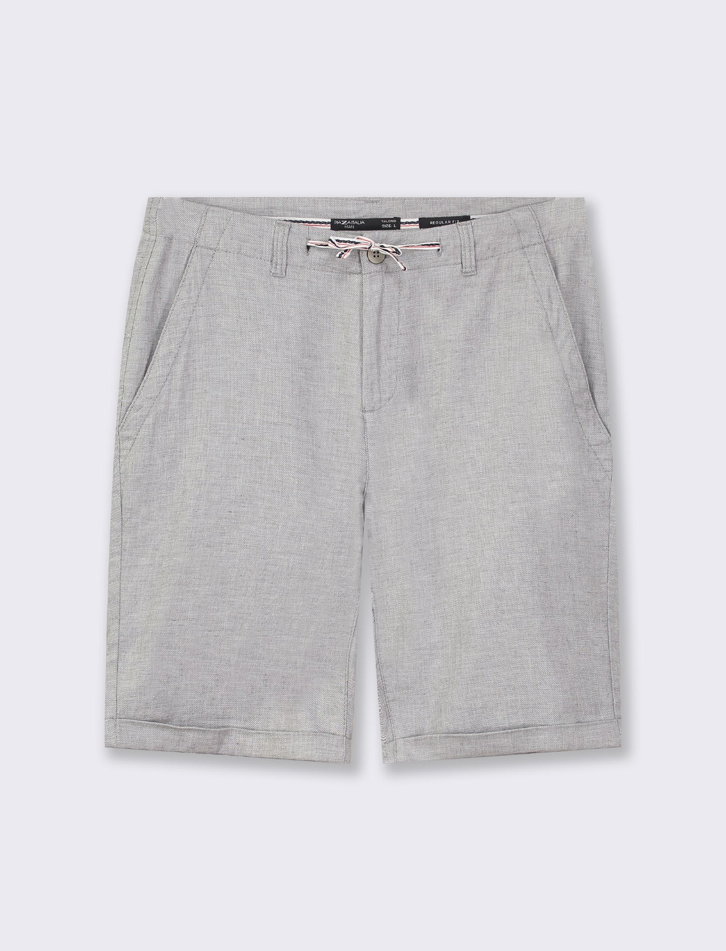 Bermuda chino jogger - Grigio