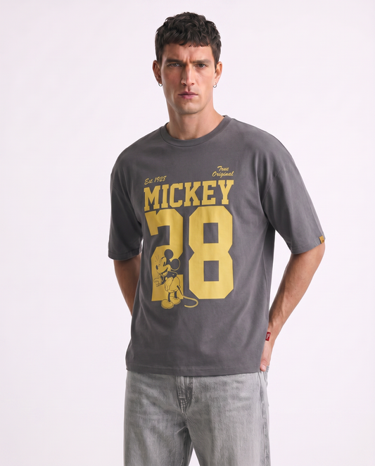 T-SHIRT STAMPA DISNEY - Grigio