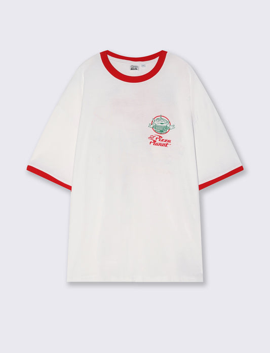 T-SHIRT STAMPA TOY STORY - Bianco
