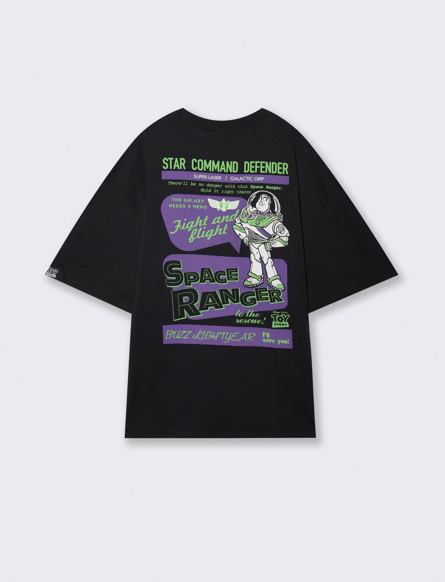 T-SHIRT STAMPA TOY STORY - Nero