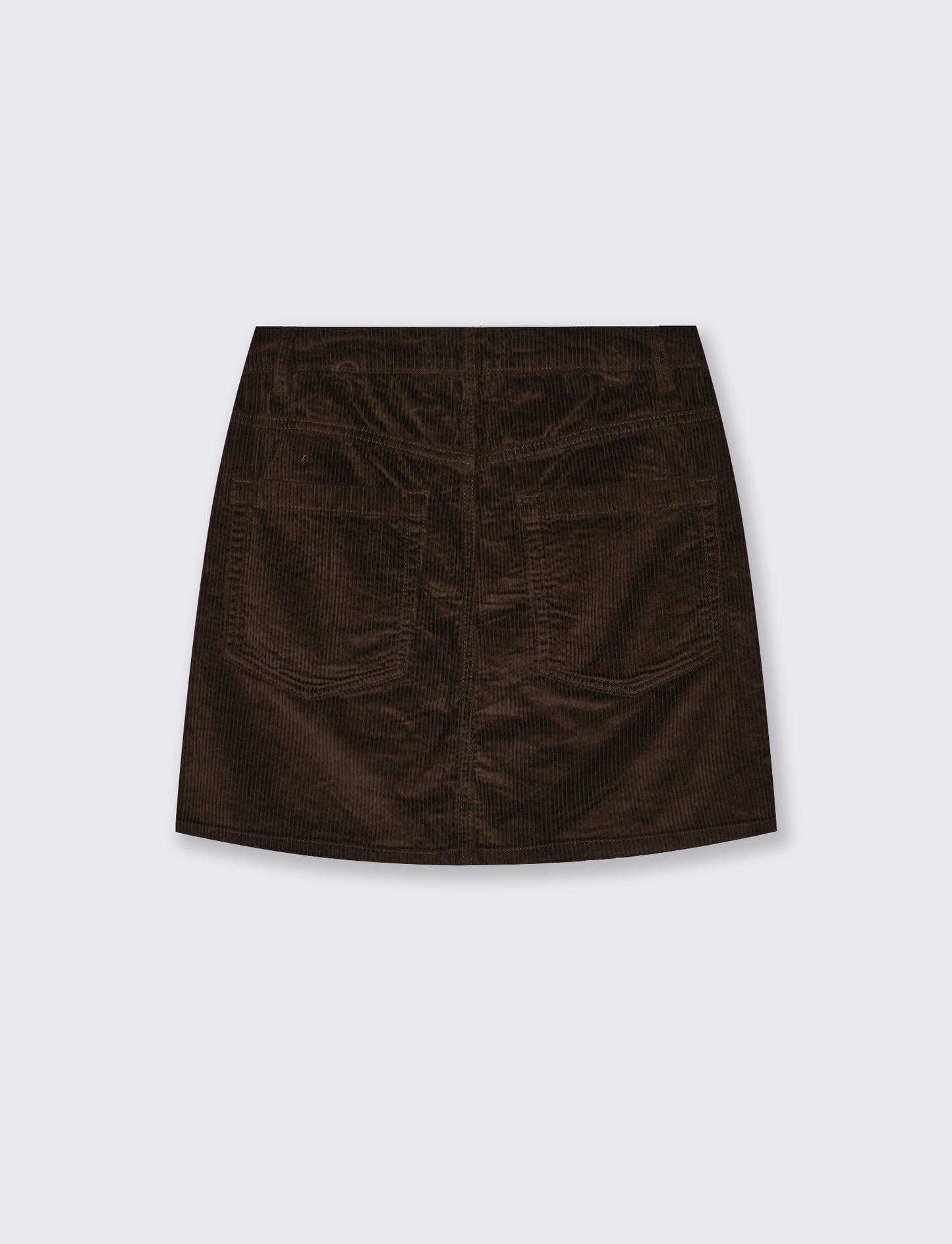 Gonna mini a vita alta elegante e trendy - Moro