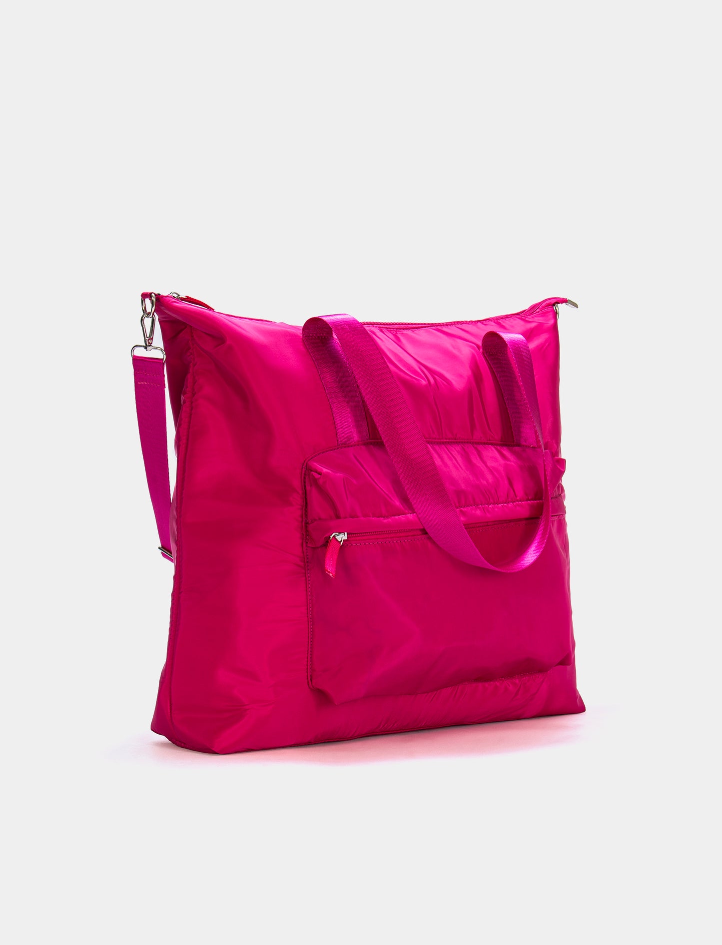 Sporty Chic Women's Tote 44x44 Dimensions - Fuxia