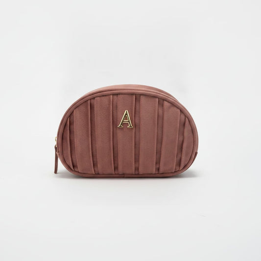Necessaire in velluto con lettera - var 1