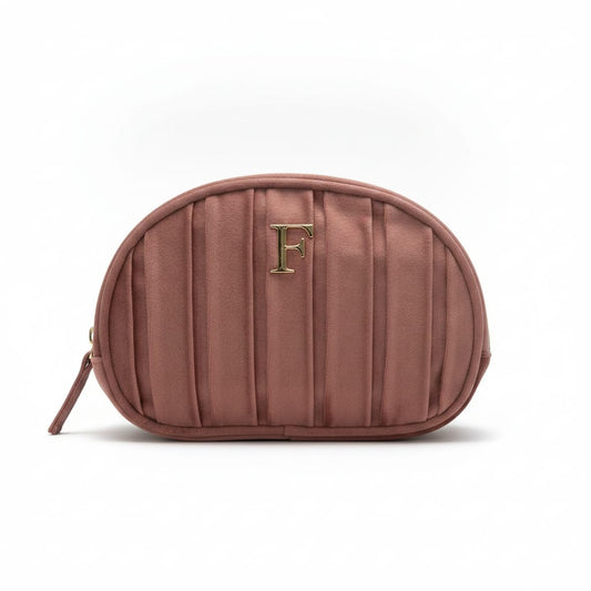 Necessaire in velluto con lettera - var 3