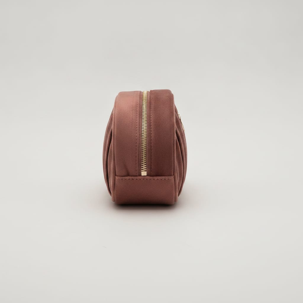 Necessaire in velluto con lettera - Var 4