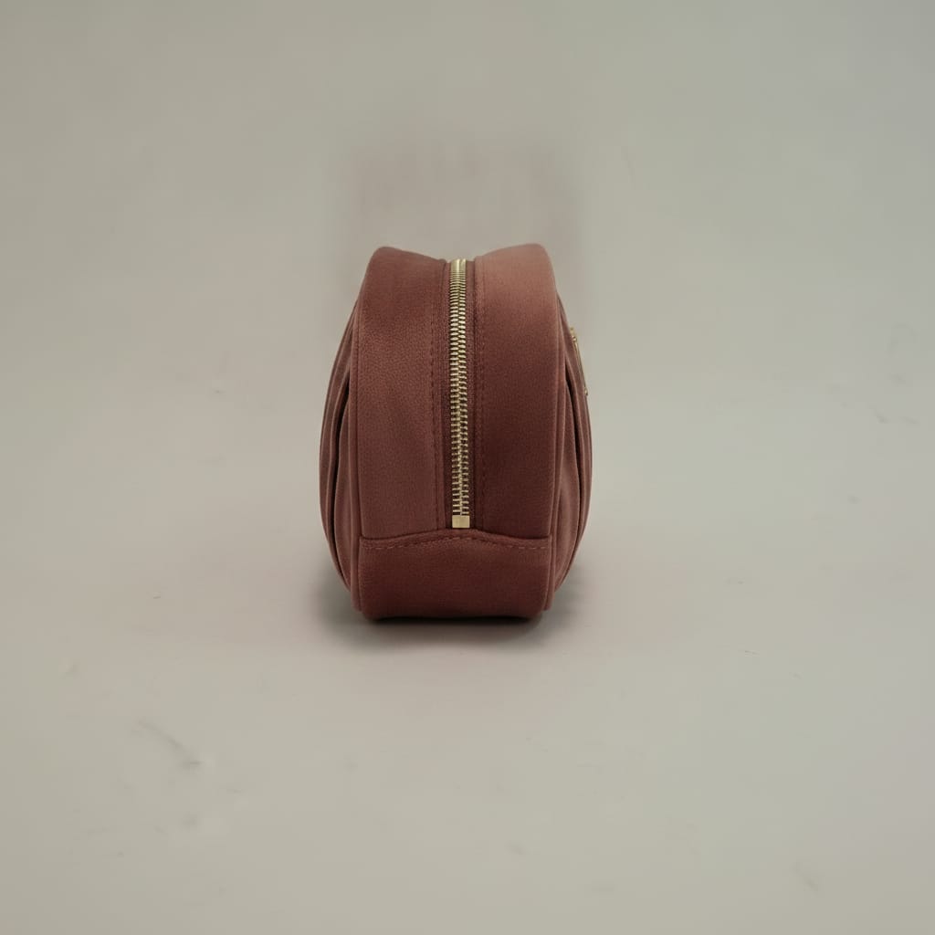 Necessaire in velluto con lettera - Var 5