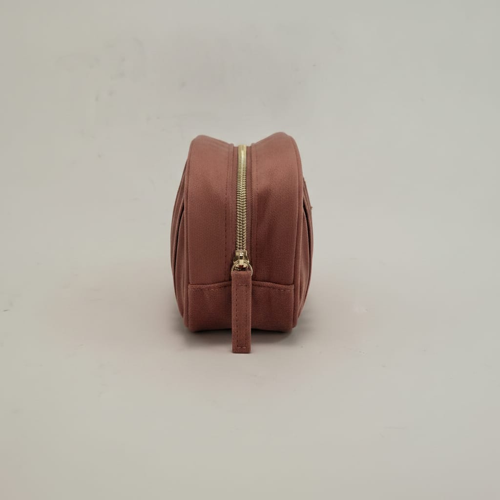 Necessaire in velluto con lettera - Var 6