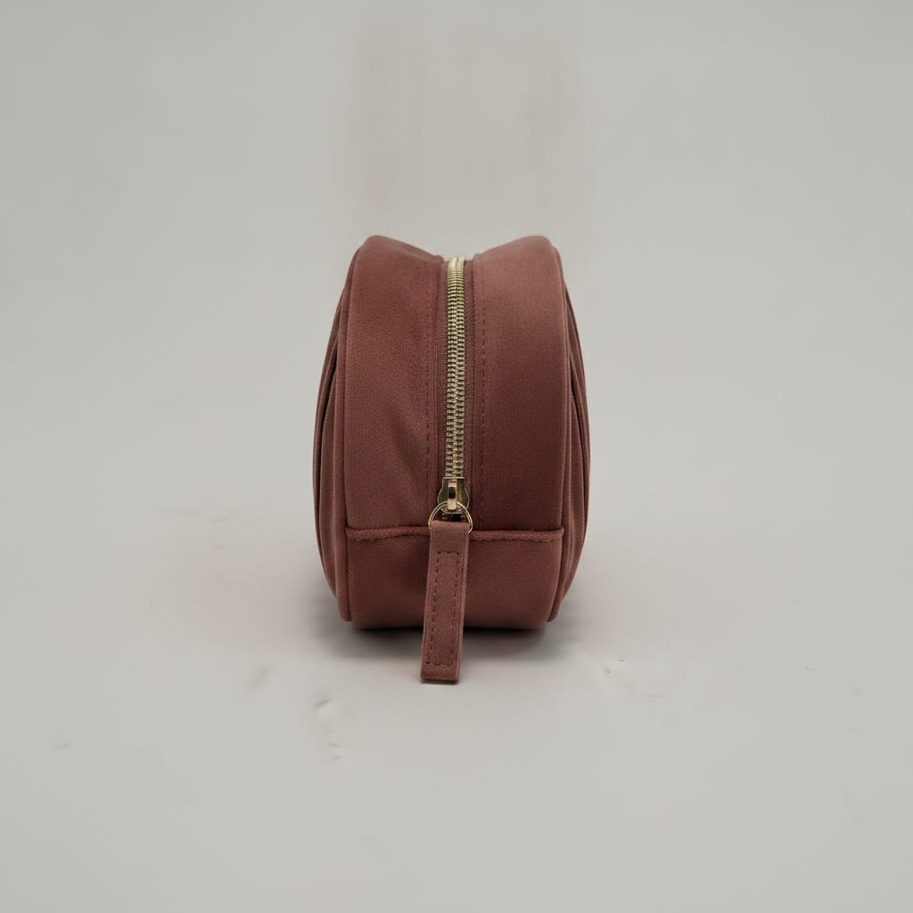 Necessaire in velluto con lettera - Var 7