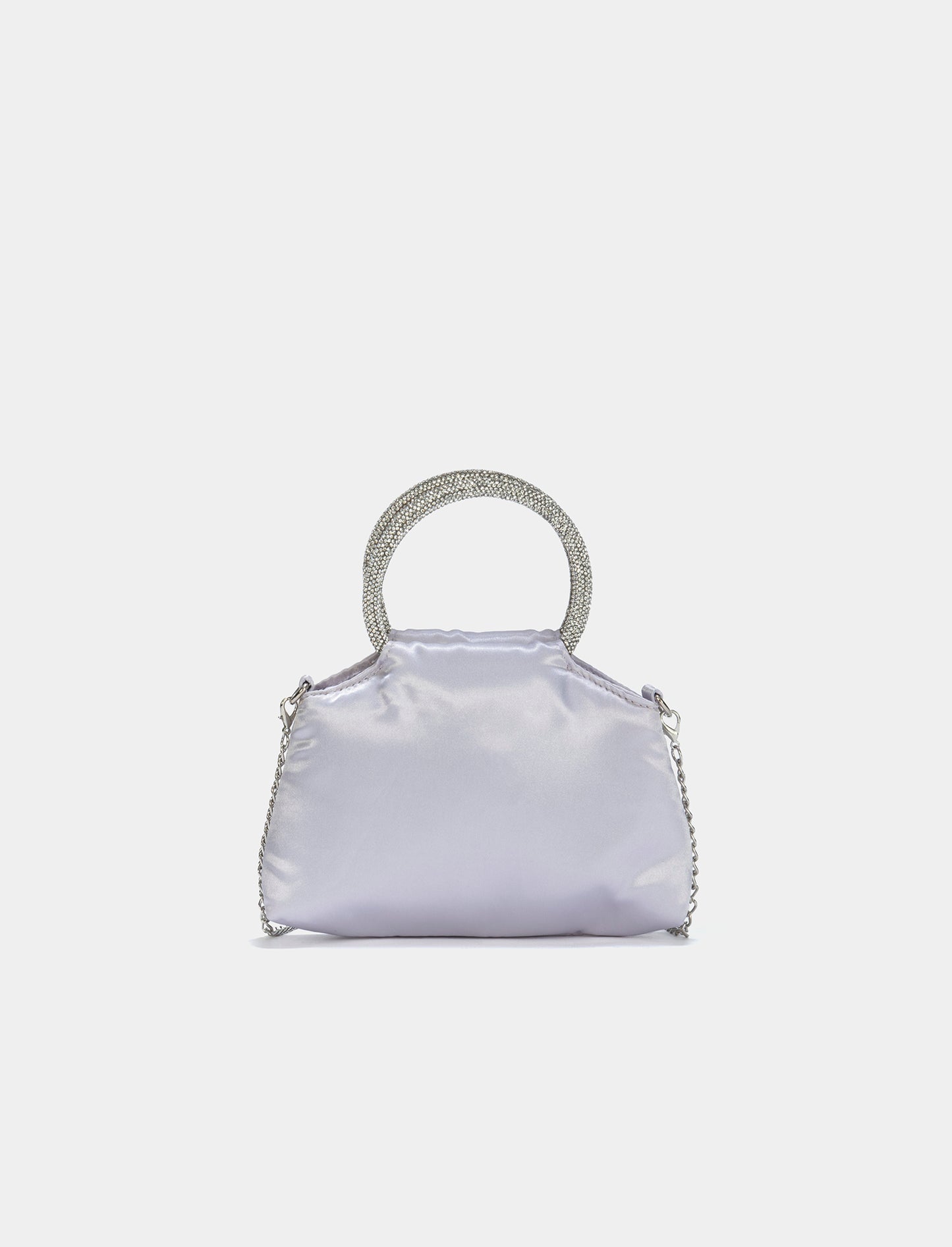 Borsa da donna con manico tubolare - Lilla