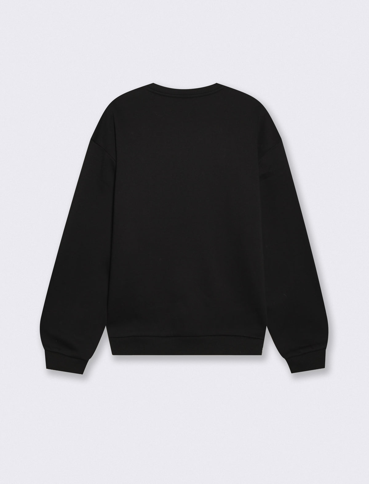 Boxy Fit Crewneck Sweatshirt Pink Floyd Men - Black