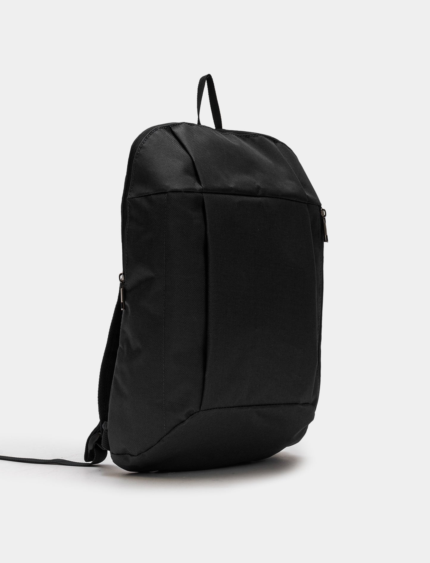 Technical Fabric Side Zip 40X22X10 Backpack - Black