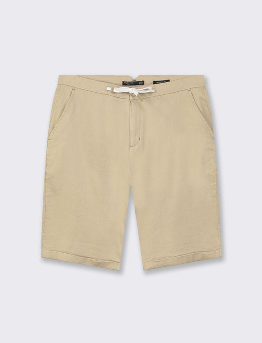 Bermuda chino jogger - Beige