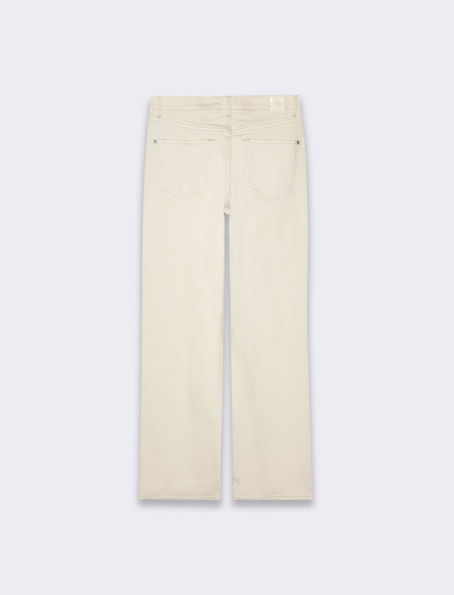 Woman's basic 5 pocket jeans - Beige