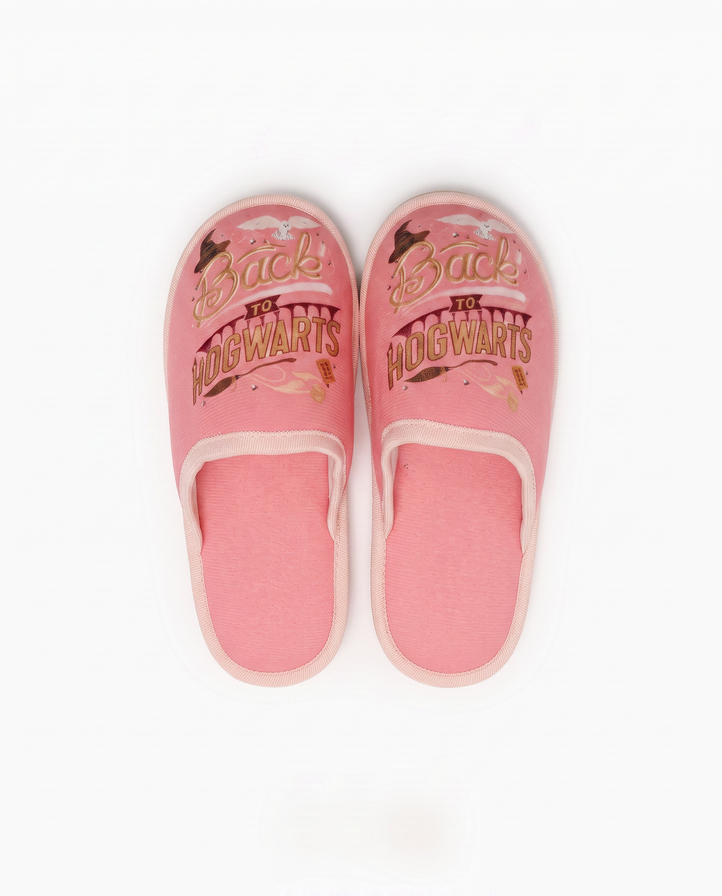 Pink Harry Potter Slippers for Girls - Pink