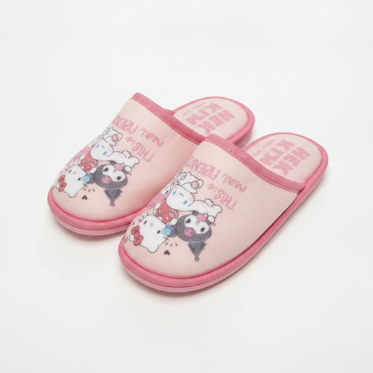Pantofola rosa Hello Kitty da bambina - Rosa