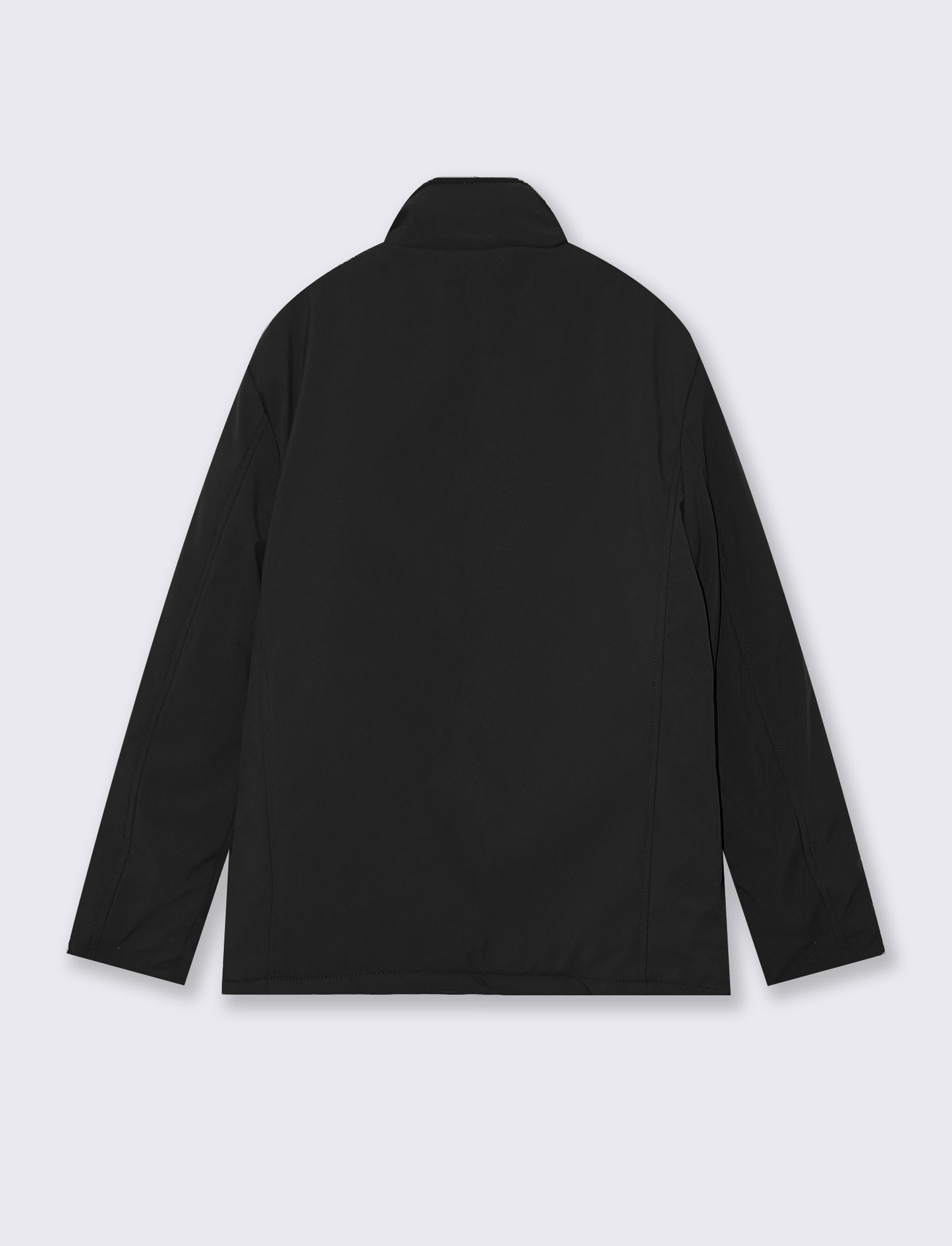 Giaccione imbottito uomo in tessuto tecnico - Nero
