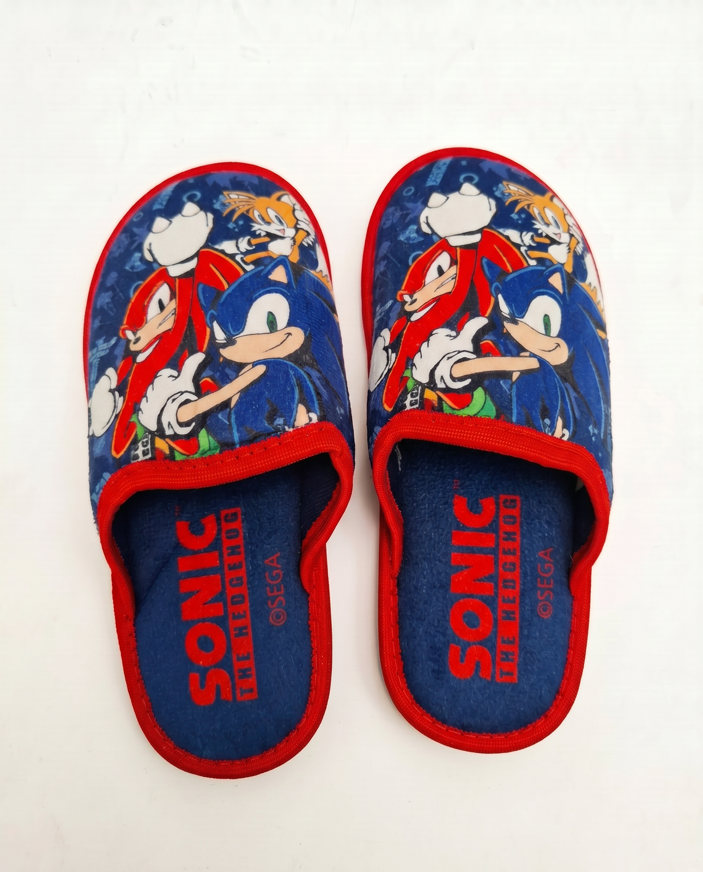 Pantofola Sonic da bambino in blu - Blu