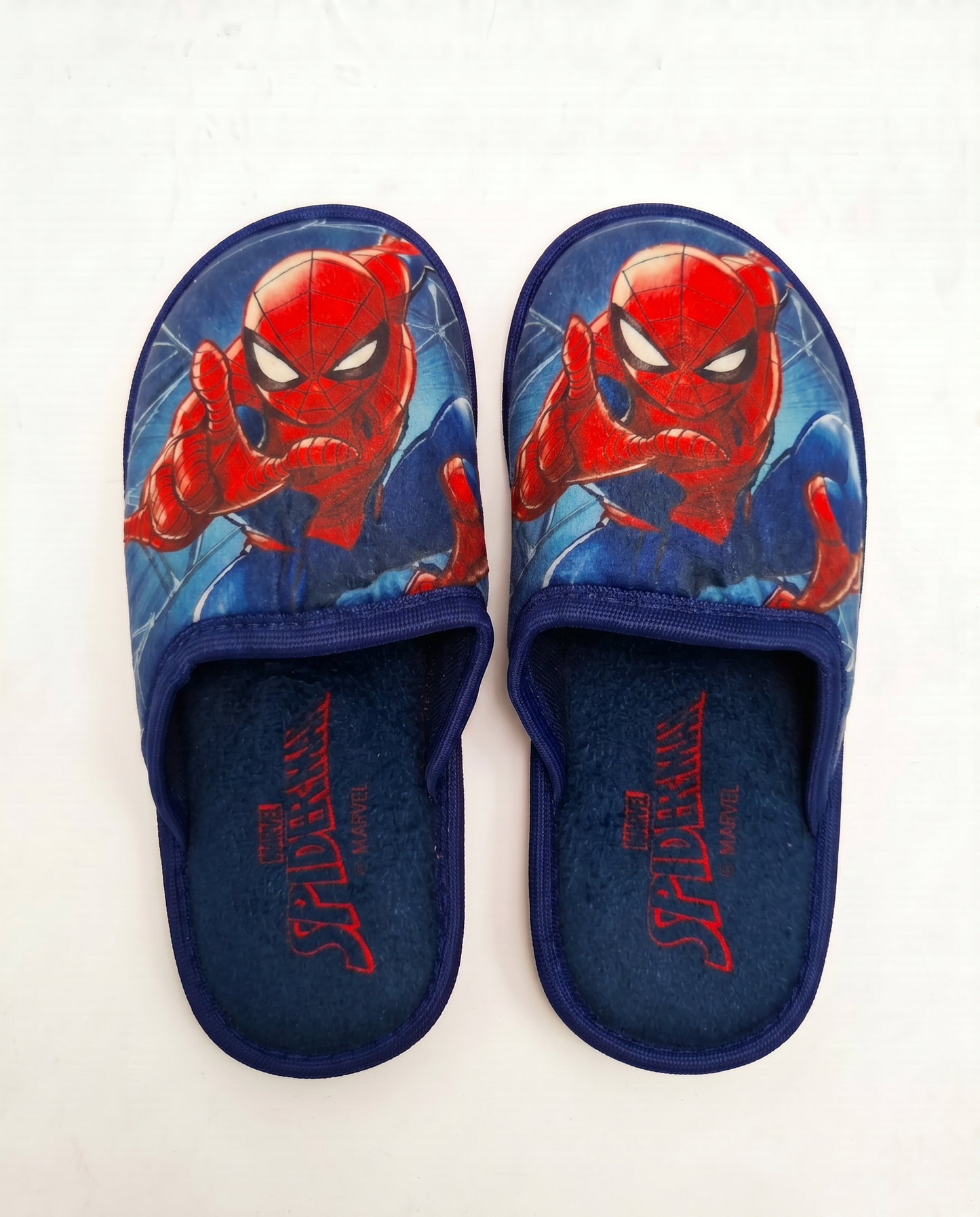 Pantofola blu Spiderman per bambini - Blu