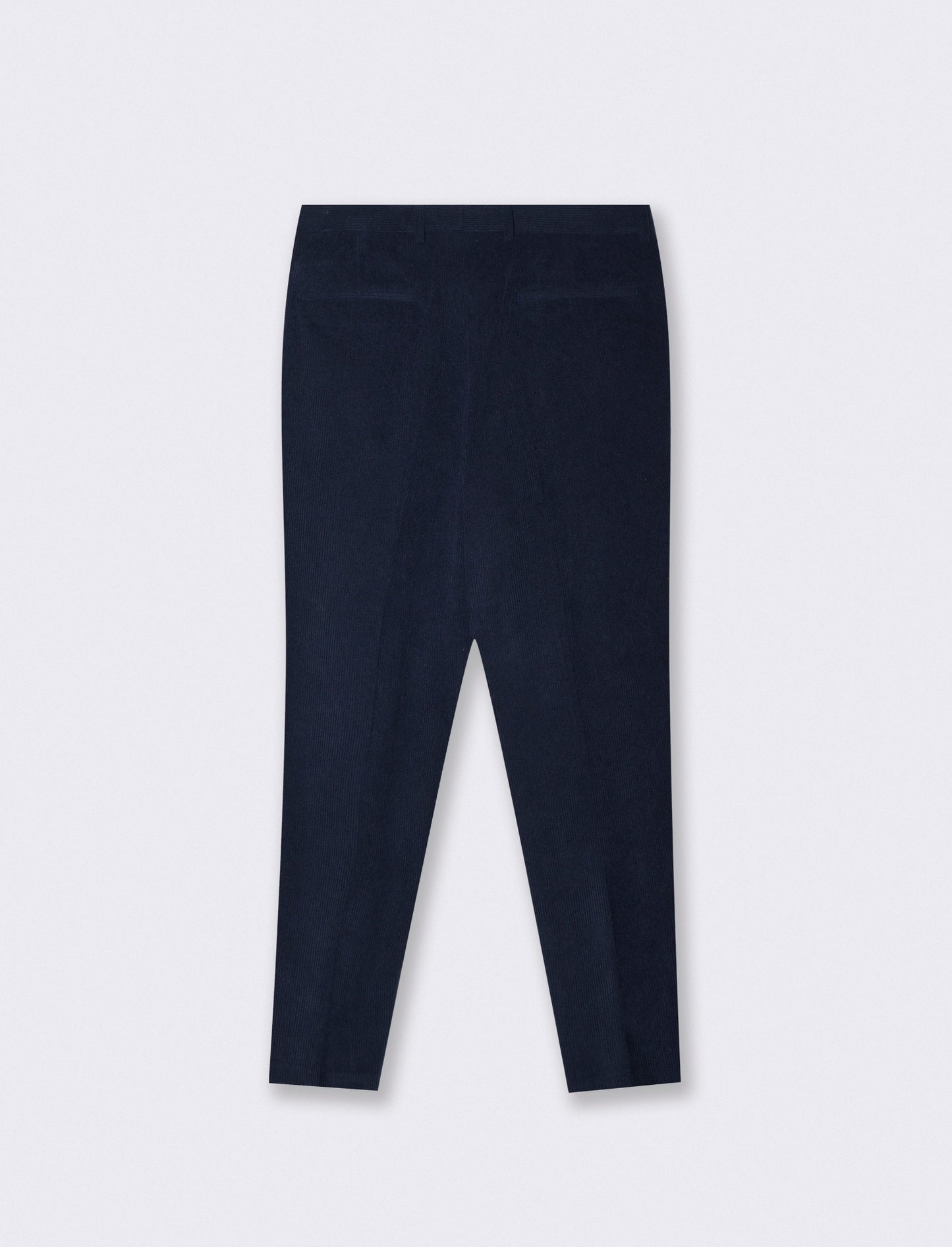 Pantaloni in velluto formal fit eleganti - Blu