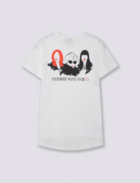 T-shirt Il Diavolo veste Prada - Bianco