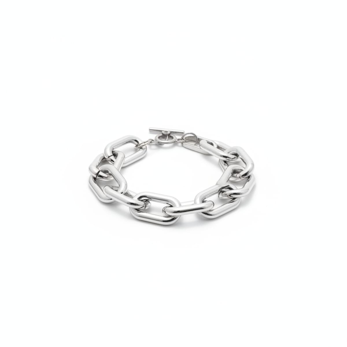 Large chain bracelet - Silver